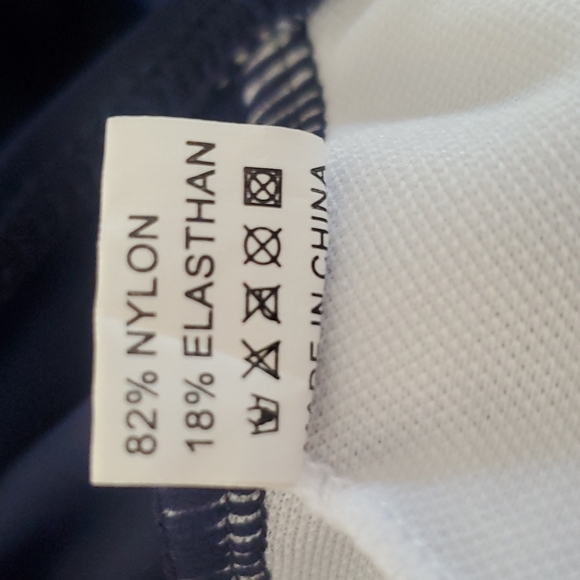 Women's Ruffled Bikini Top Navy Blue Size Medium - Picture 7 of 7